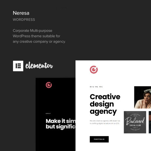 Neresa - Elementor WordPress Theme Neresa - Elementor WordPress Theme