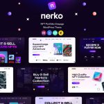 Nerko - NFT Portfolio WordPress Theme