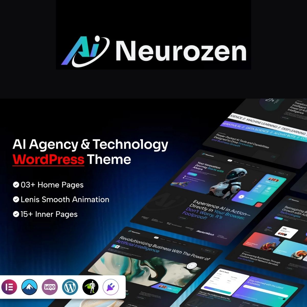 Neurozen | AI Agency & Technology WordPress Theme Neurozen | AI Agency & Technology WordPress Theme