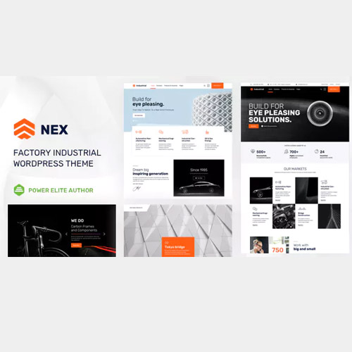 Nex - Factory & Industrial WordPress Nex - Factory & Industrial WordPress