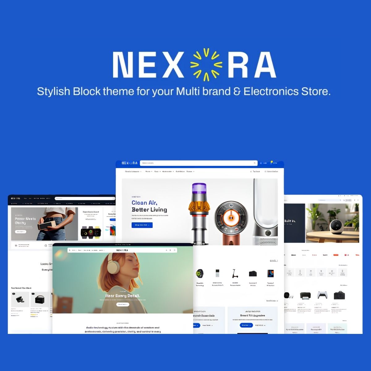 Nexora Shop - Multibrand Electronics Store WooCommerce Theme Nexora Shop - Multibrand Electronics Store WooCommerce Theme