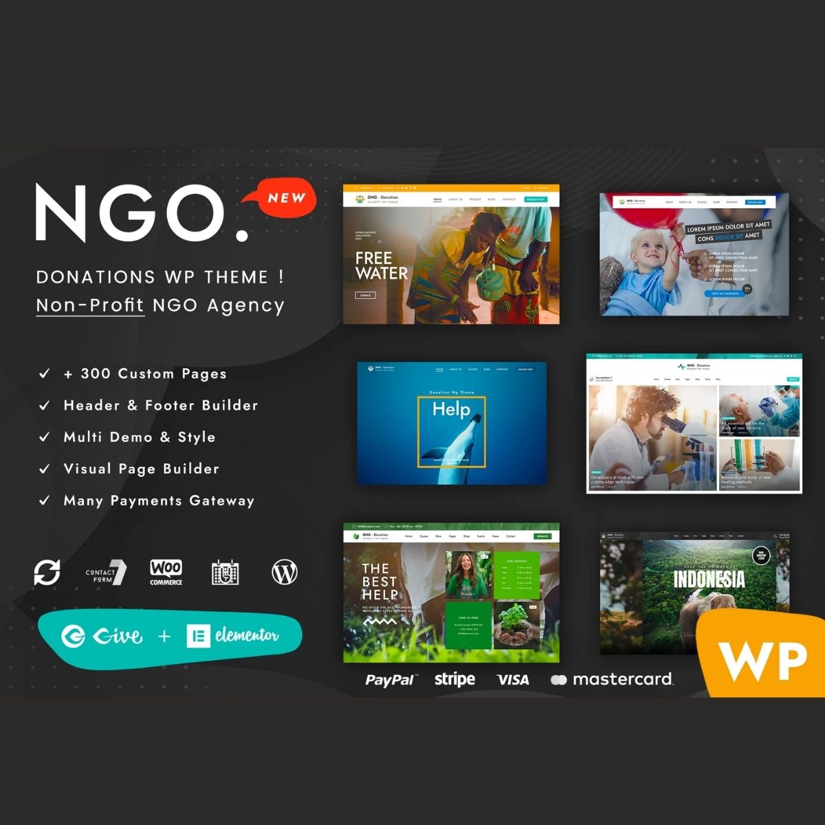 Ngo - Charity Donation WordPress Ngo - Charity Donation WordPress