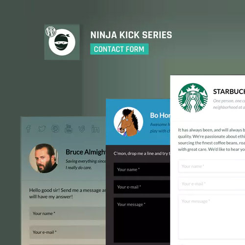 Ninja Kick: Contact Form Ninja Kick: Contact Form