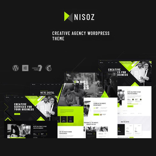 Nisoz - Creative Agency WordPress Theme Nisoz - Creative Agency WordPress Theme