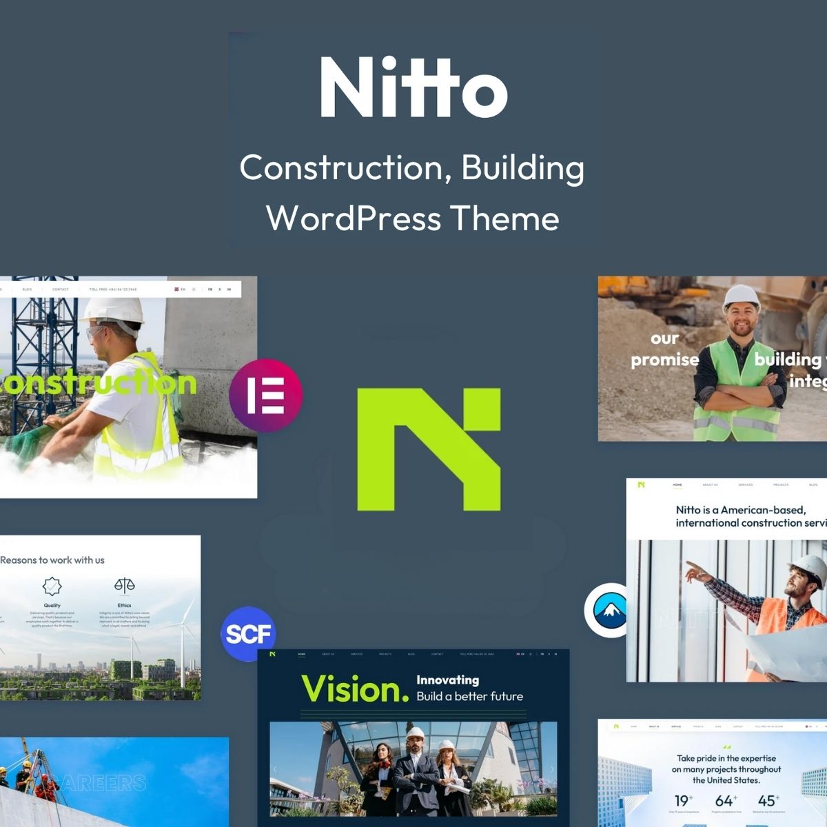 Nitto – Building, Construction WordPress Theme Nitto – Building, Construction WordPress Theme