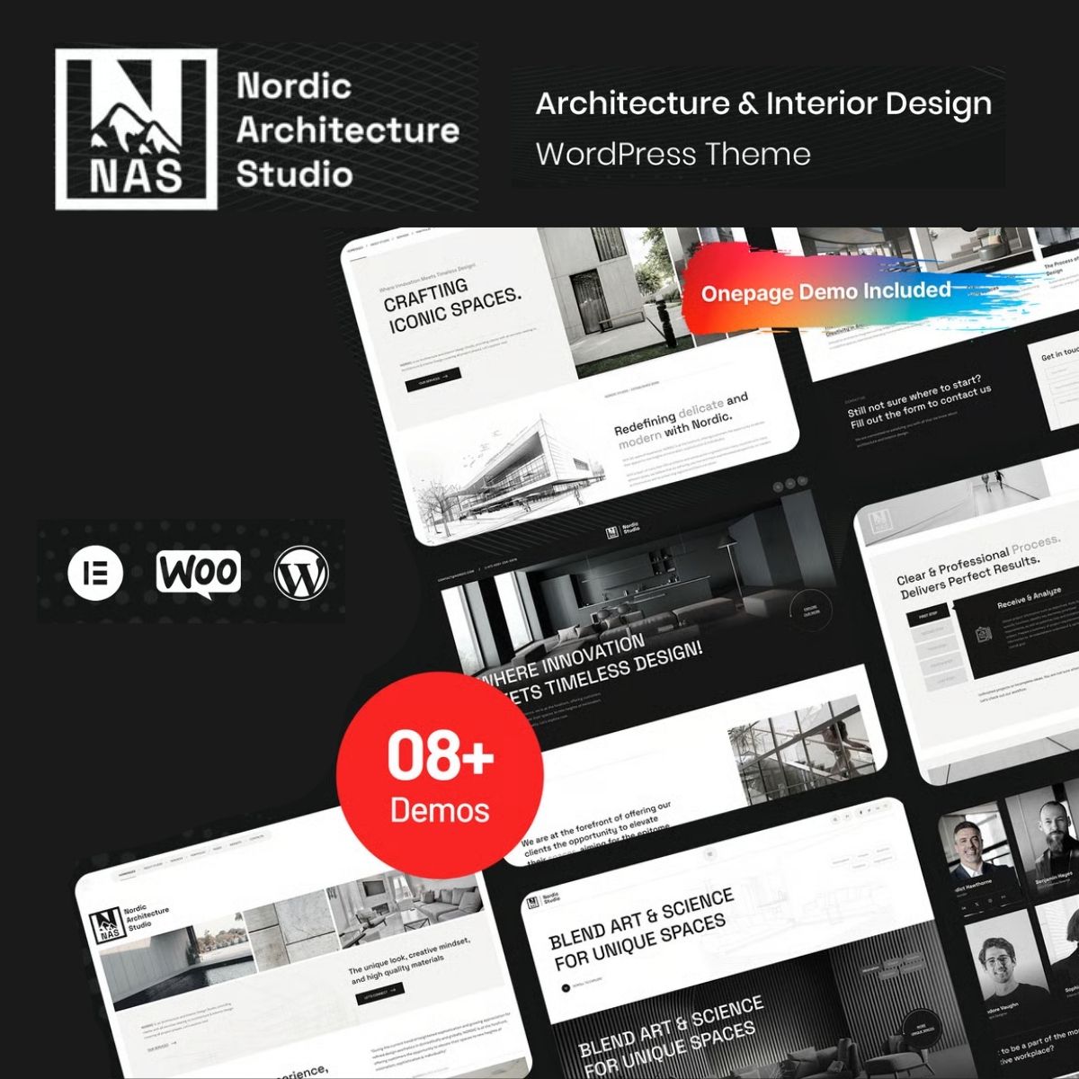 Nordic - Architecture & Interior Design WordPress Theme Nordic - Architecture & Interior Design WordPress Theme