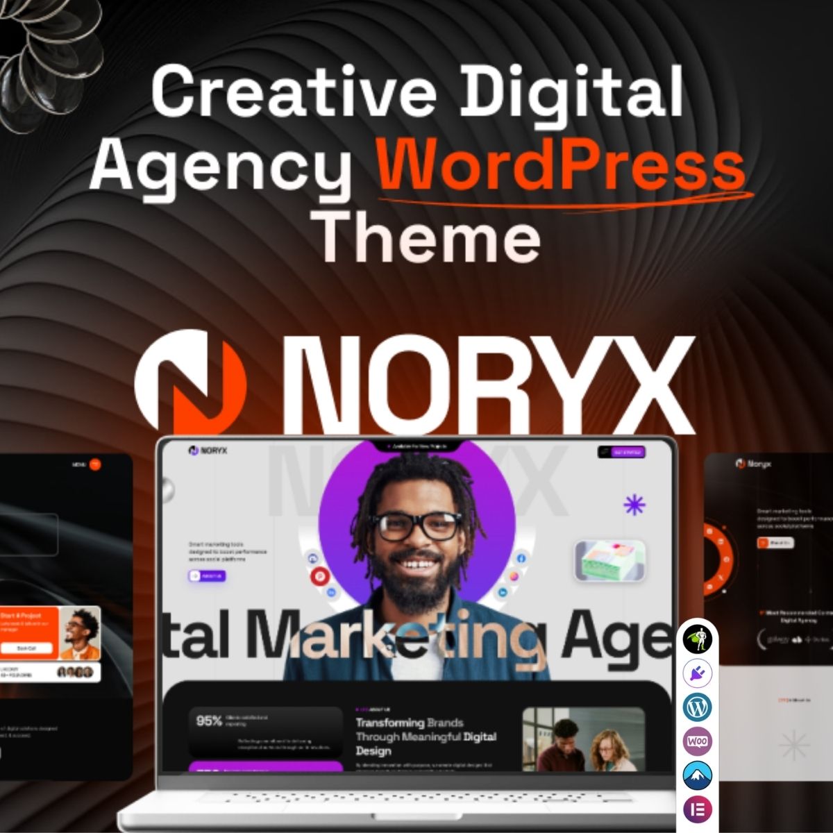 Noryx - Digital Agency & Creative WordPress Theme Noryx - Digital Agency & Creative WordPress Theme
