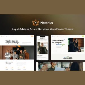 Notarius - Lawyer Legal Advisor WordPress Theme