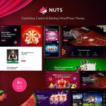 Nuts - Gambling, Casino & Betting WordPress Theme