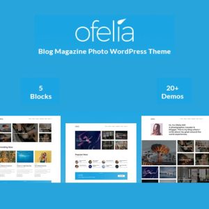 Ofelia - Travel Blog WordPress Theme