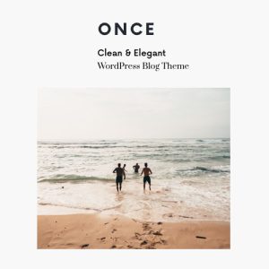 Once - Clean & Elegant WordPress Blog Theme
