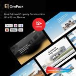 OnePack - Real Estate & Property Construction WordPress Theme