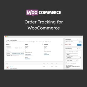 Order Tracking for WooCommerce