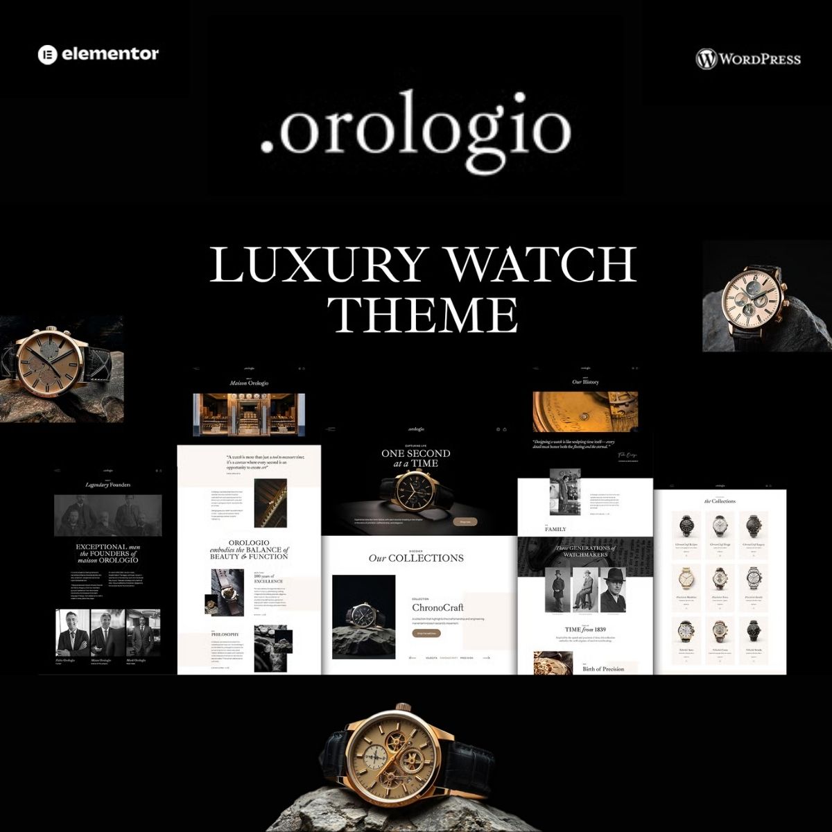 Orologio – Luxury Watch Store WordPress Theme Orologio – Luxury Watch Store WordPress Theme