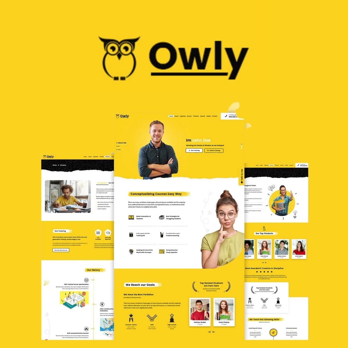 Owly - Tutoring & eLearning WP Theme Owly - Tutoring & eLearning WP Theme