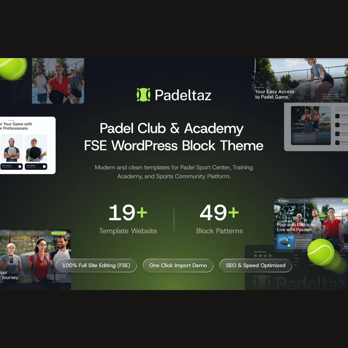 Padeltaz – Padel Club and Sports Academy FSE WordPress Block Theme Padeltaz – Padel Club and Sports Academy FSE WordPress Block Theme