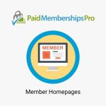 Paid Memberships Pro Member Homepages