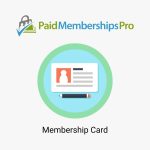 Paid Memberships Pro Membership Card