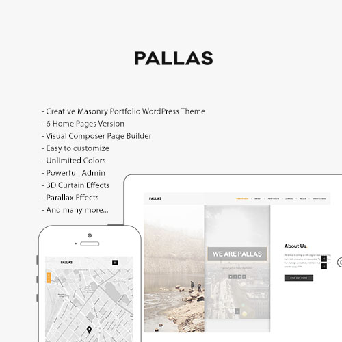 Pallas - Creative Multi-Purpose WordPress Theme Pallas - Creative Multi-Purpose WordPress Theme