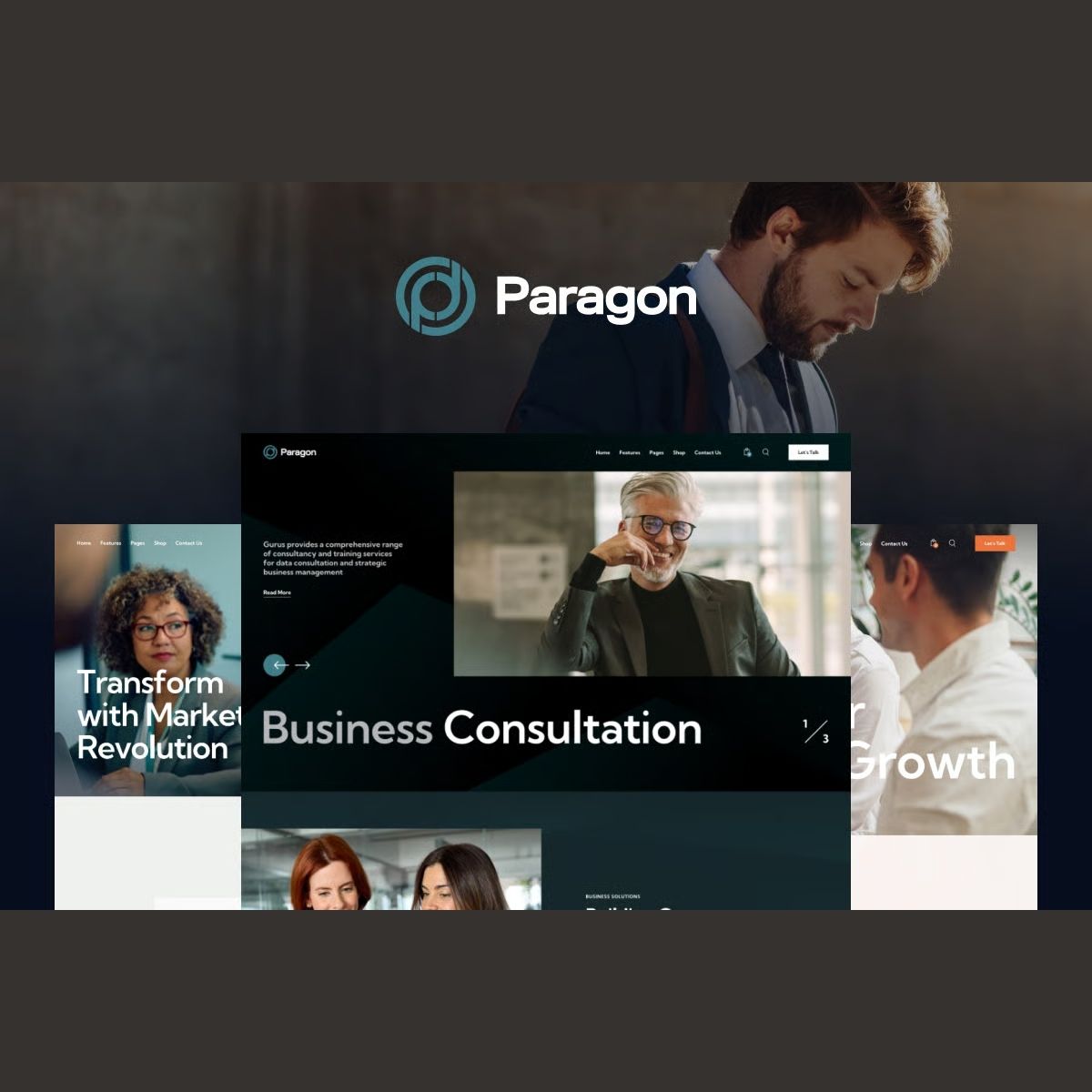 Paragon - Consulting & Corporate Business WordPress Theme Paragon - Consulting & Corporate Business WordPress Theme