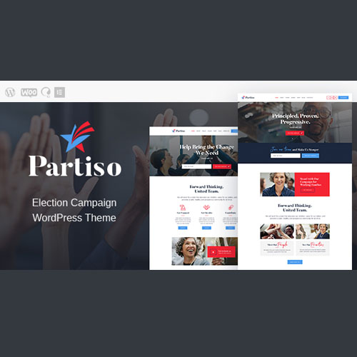 Partiso | Political WordPress Theme for Party & Candidate Partiso | Political WordPress Theme for Party & Candidate