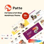 Patte - Pet Care & Pet Shop WordPress Theme