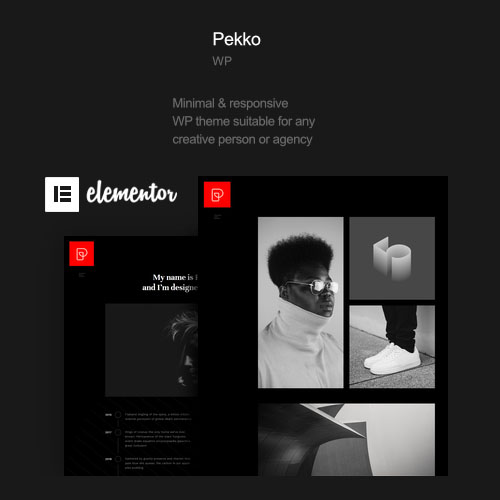 Pekko - Minimal Dark WordPress Theme Pekko - Minimal Dark WordPress Theme