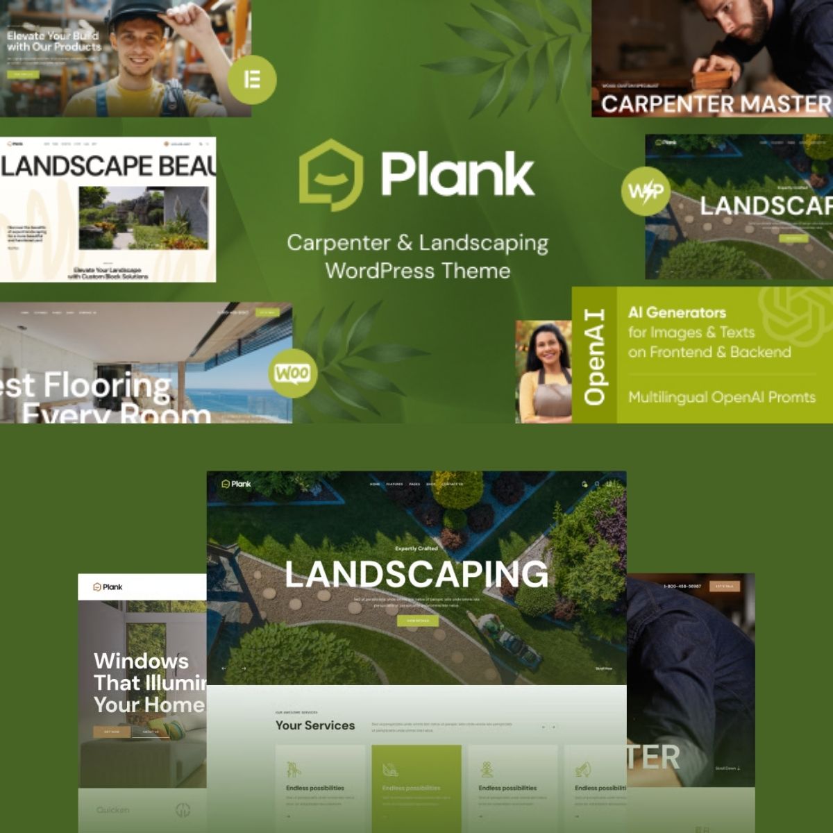 Plank - Carpenter, Flooring & Woodworker WordPress Theme Plank - Carpenter, Flooring & Woodworker WordPress Theme