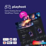 Playhost - Game Hosting Server WordPress Theme