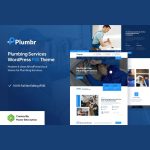 Plumbr - Plumbing Services Gutenverse FSE WordPress Theme