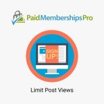 Paid Memberships Pro Limit Post Views
