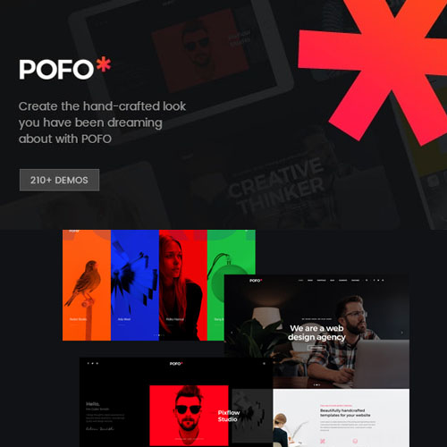 Pofo - Creative Portfolio and Blog WordPress Theme Pofo - Creative Portfolio and Blog WordPress Theme