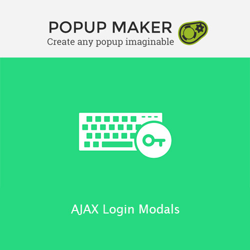 Popup Maker - AJAX Login Modals Popup Maker - AJAX Login Modals
