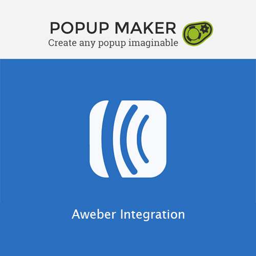 Popup Maker - Aweber Integration Popup Maker - Aweber Integration