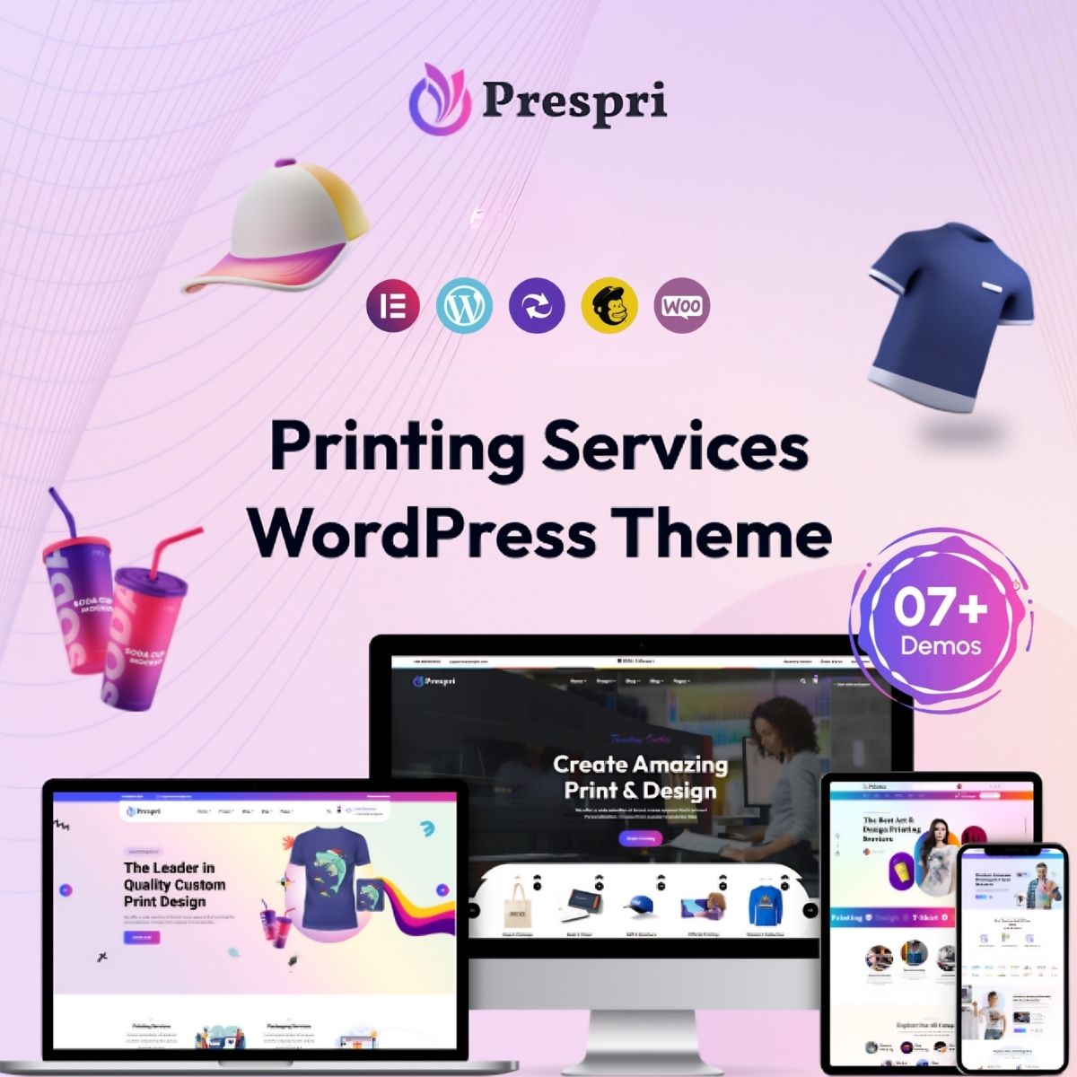 Prespri - Printing Services WordPress Theme Prespri - Printing Services WordPress Theme