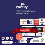 Printify - Printing Company WordPress Theme + RTL