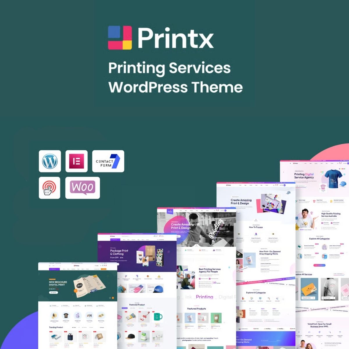 Printx - Printing Services WordPress Theme Printx - Printing Services WordPress Theme