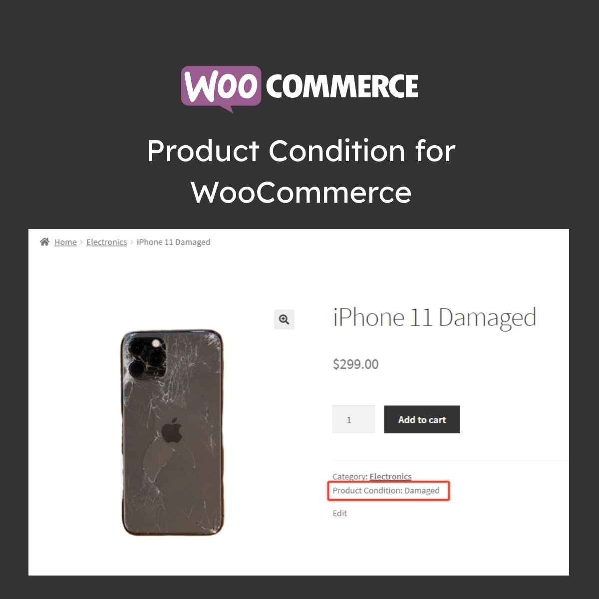 Product Condition for WooCommerce Product Condition for WooCommerce