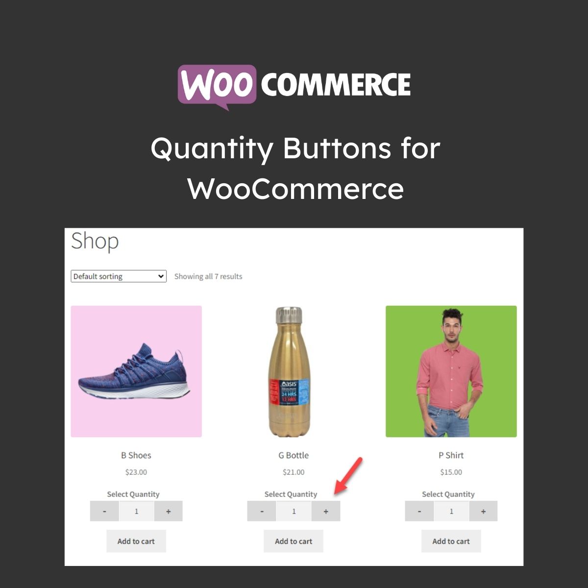 Quantity Buttons for WooCommerce Quantity Buttons for WooCommerce
