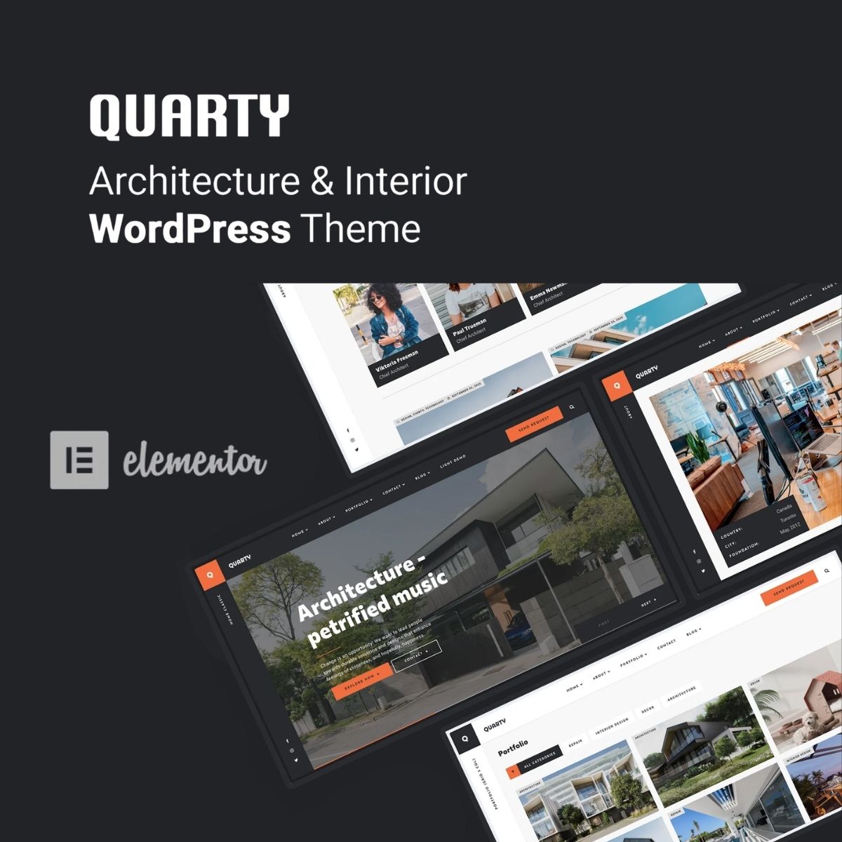 Quarty - Architecture WordPress Theme Quarty - Architecture WordPress Theme