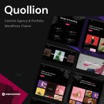 Quollion - Colorful Agency & Portfolio WordPress Theme