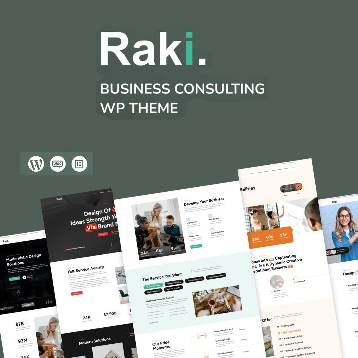 Raki - Business, Finance Consulting WordPress Theme Raki - Business, Finance Consulting WordPress Theme