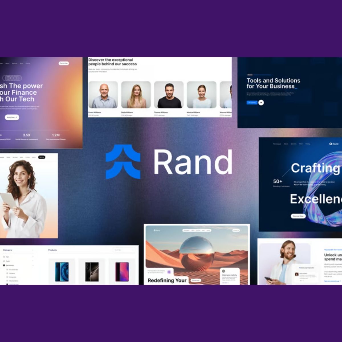 Rand – Creative Multipurpose WordPress Theme Rand – Creative Multipurpose WordPress Theme