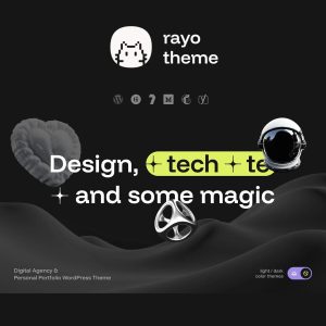 Rayo - Digital Agency & Personal Portfolio WordPress Theme