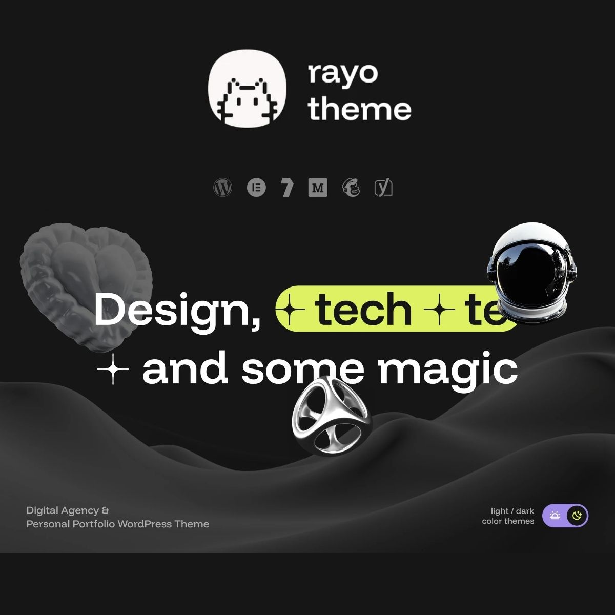 Rayo - Digital Agency & Personal Portfolio WordPress Theme Rayo - Digital Agency & Personal Portfolio WordPress Theme