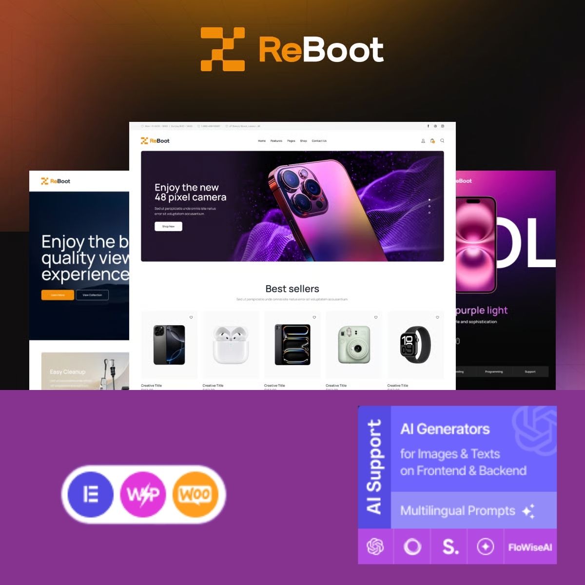 Reboot - Electronics Store & Device Repair WordPress Theme Reboot - Electronics Store & Device Repair WordPress Theme