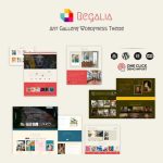 Regalia - Artist Portfolio, Art Gallery Theme