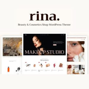 Rina - Beauty & Cosmetics Shop WordPress Theme