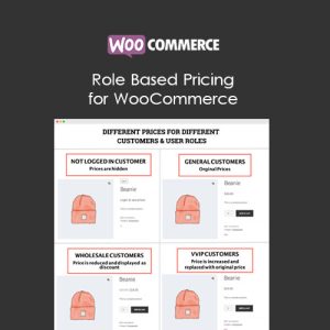 Role Based Pricing for WooCommerce