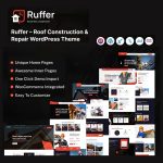 Ruffer - Roof Construction & Repair WordPress Theme